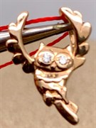 *Подвеска цв Красное арт. 3621-100-202 (вес 0,59 г)
