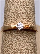 *Кольцо р.17 цв Красное арт. 12871-100-907 (вес 1,68 г)