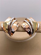 *Серьги цв Красное, Лимонное арт. 02-4010-00-000-1113-48-738 (вес 3,61 г)