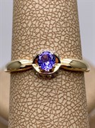 *Кольцо р.18 Танзанит цв Лимонное арт. 10991955-088 (вес 1,62 г)