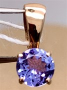 *Подвеска Танзанит Африка цв Красное арт. 3990271-331 вес 0,59 г