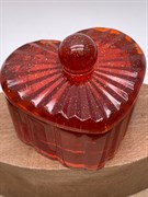 Сердце Шкатулка арт 070619 р. 8*7*5 вес 147,91 гр Украшение для интерьера Ручная работа