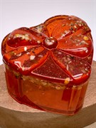 Сердце Шкатулка арт 070719 р.8*10*6 вес 126,43 гр Украшение для интерьера Ручная работа