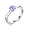 *Кольцо р.17,5 Танзанит цв Белое арт. 11151-204-909 (вес 2,36 г) - фото 111784 *Кольцо р.17,5 Танзанит цв Белое арт. 11151-204-909 (вес 2,36 г) - фото 111784