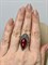 *Кольцо р.18 Микс Марказит Сердолик арт. HR1096-297 вес 6.55 г - фото 193470