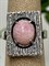 *Кольцо р.18,5 Розовый Турмалин Рубеллит Бразилия арт. 1819-125 Вес 6,64 г - фото 198996