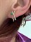 *Серьги Изумруд цв Лимонное арт. 02-00205-05-001-01-01-1044162088611 вес 2,58 г - фото 235049