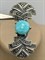 *Брошь Марказит Амазонит арт. HB783-662 вес 6,82 г - фото 236107