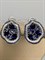 *Серьги Фиалки Иолит Африка арт. С1628Ю/Ag-617/13-401 вес 9,69 г - фото 241095