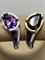 *Серьги Микс Аметист Дымчатый Кварц арт. С1345/Ag-607/41ПОЗ-492 вес 3,78 г - фото 242187 *Серьги Микс Аметист Дымчатый Кварц арт. С1345/Ag-607/41ПОЗ-492 вес 3,78 г - фото 242187