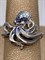*Кольцо р.19 Осьминог Эмаль арт. 01-5486-00-000-0200-68-753 вес 4,51 г - фото 247561