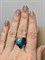 *Кольцо р.17 Бирюза арт. SM-R02902-X-WB-T-X-X-445 вес 5,39 г - фото 253881