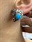 *Серьги Бирюза арт. SM-E00745-X-WB-T-X-X-175 вес 7,19 г - фото 253897 *Серьги Бирюза арт. SM-E00745-X-WB-T-X-X-175 вес 7,19 г - фото 253897
