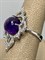 *Кольцо р.16,5 Фиалка Аметист арт. AS-R06598-X-W-Pur-X-W-272 вес  4,11 г - фото 267924 *Кольцо р.16,5 Фиалка Аметист арт. AS-R06598-X-W-Pur-X-W-272 вес  4,11 г - фото 267924