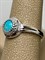 *Кольцо р.17,5 Бирюза арт. 01-3349/00БР-00-897 вес 2,4 г - фото 279665
