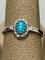 *Кольцо р.17,5 Бирюза арт. 01-3350/00БР-00-919 вес 1,6 г - фото 282124