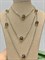 *Колье р.100 Дымчатый Кварц Раухтопаз арт. 8340106114-100-010 Вес 15,55 г - фото 292975