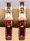 *Серьги Фианит Микс шпинель синт арт. SL-E1478-3-X-G-W-X-M3-281 вес 3,7 г - фото 328323